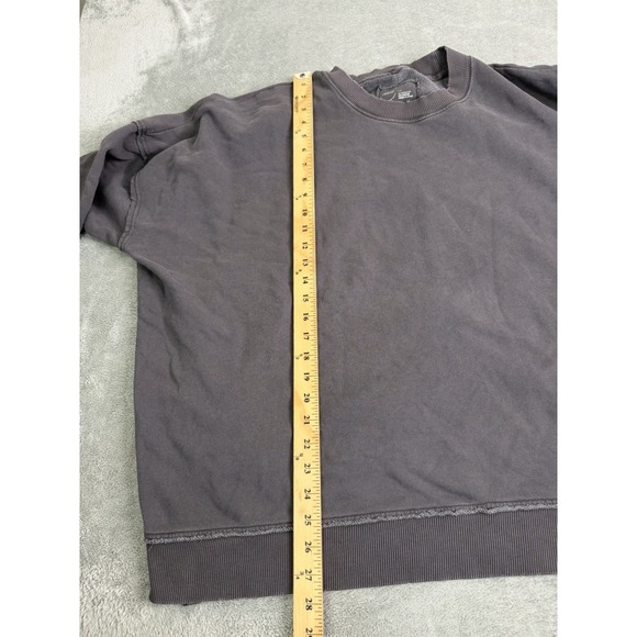 Aerie Oversized Sweatshirt Women's Size Large Gray - Picture 8 of 9